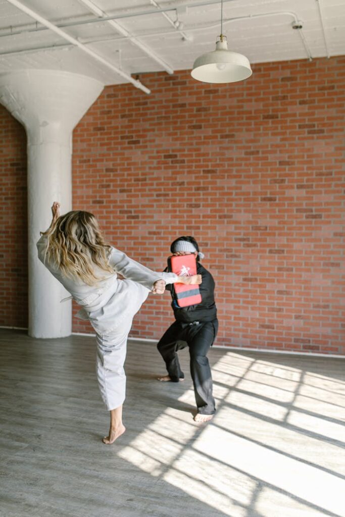 Free stock photo of action shot, adults, aikido